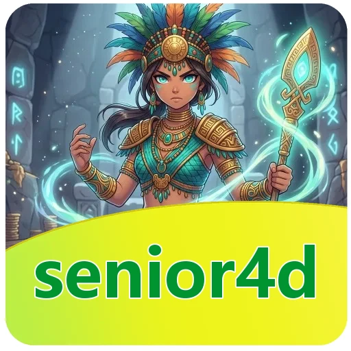 Pratinjau antarmuka aplikasi senior4d setelah akun aktif